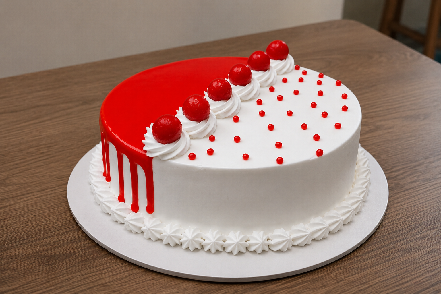 Strawberry Cool Cake ( 1kg )