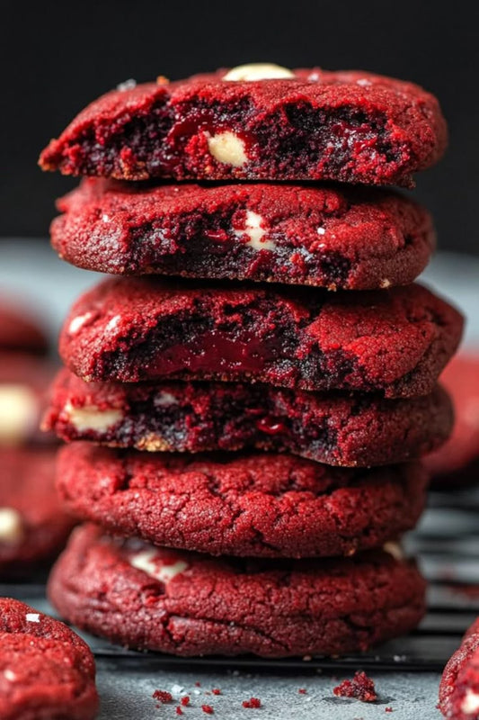 Red velvet cookie